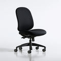 Ergonomischer Bürostuhl, mit klarer Formgebung, Farbe: schwarz